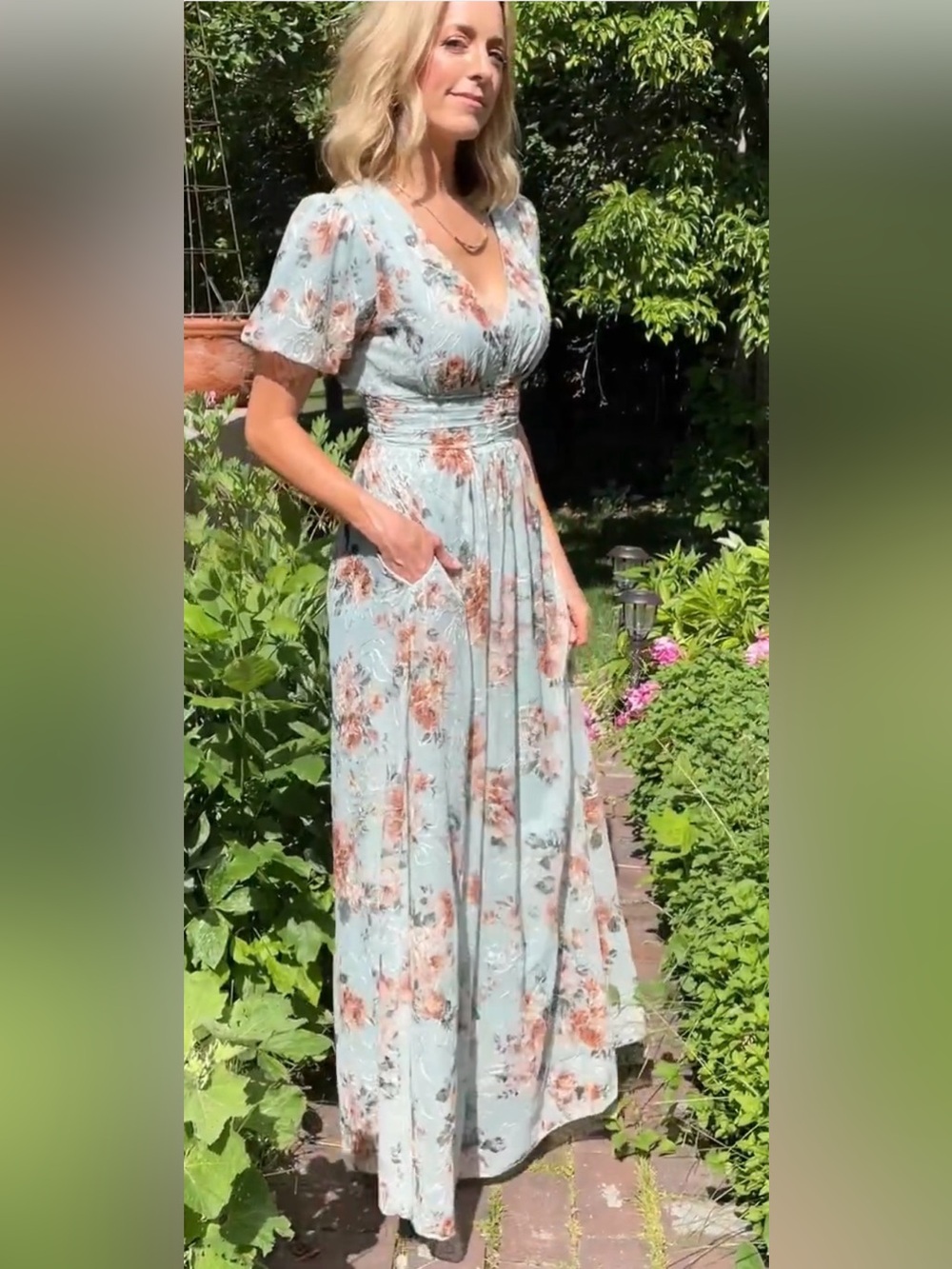 Baltic Born Ardley Maxi Dress Sz M